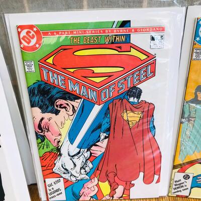 Lot of 6 Superman Comics