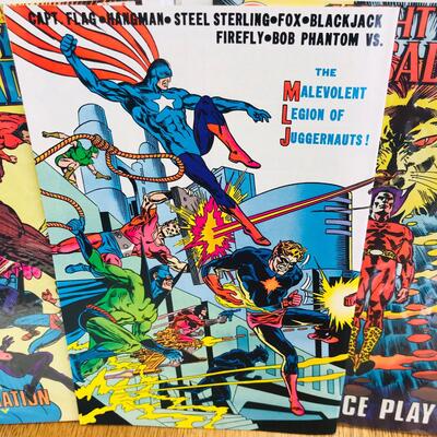 Lot of 4 Mighty Crusaders