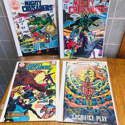 Lot of 4 Mighty Crusaders