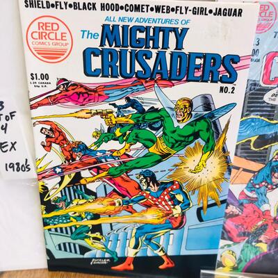 Lot of 4 Mighty Crusaders