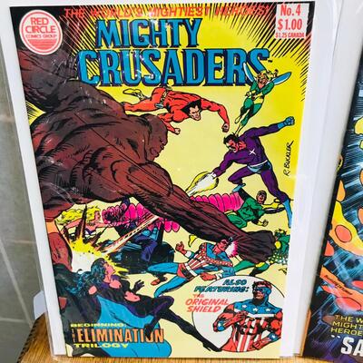 Lot of 4 Mighty Crusaders