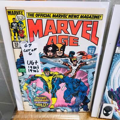 Lot of 6 West Coast Avengers