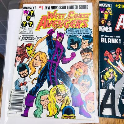 Lot of 6 West Coast Avengers