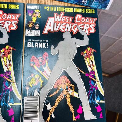 Lot of 6 West Coast Avengers