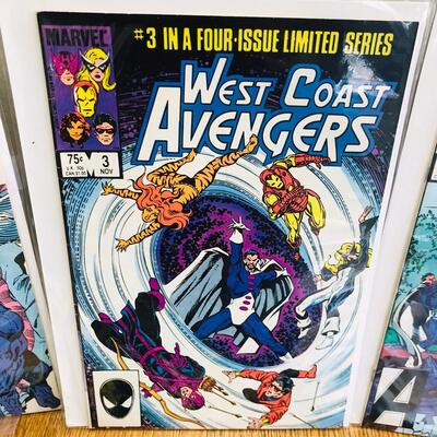 Lot of 6 West Coast Avengers