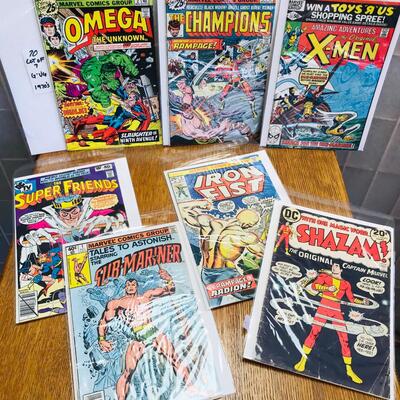 Lot of 7 Various Comics