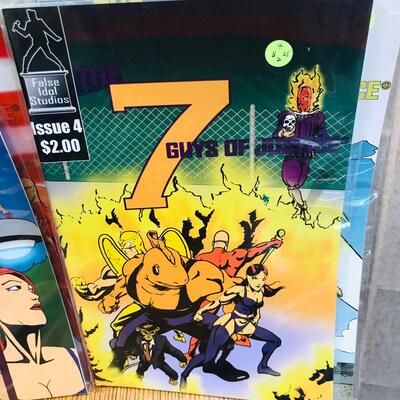 The 7 Guys of Justice Lot of 7