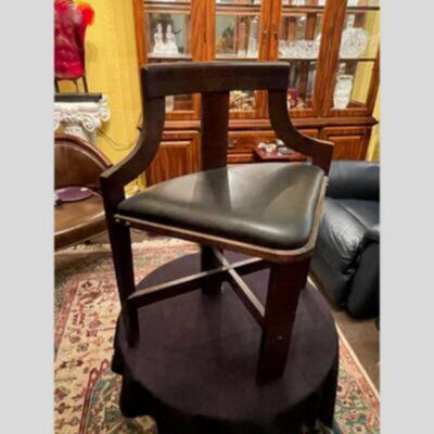 Two Confederate Captain's Chairs - 29" x 25"