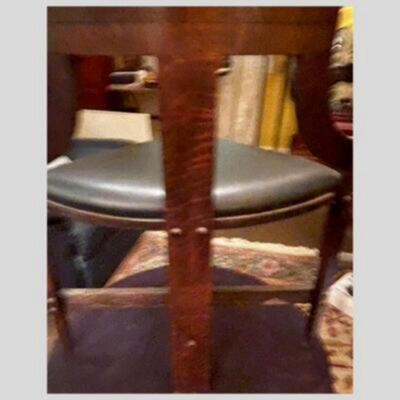 Two Confederate Captain's Chairs - 29" x 25"