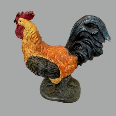 Beautiful Multi Colored Ceramic Rooster