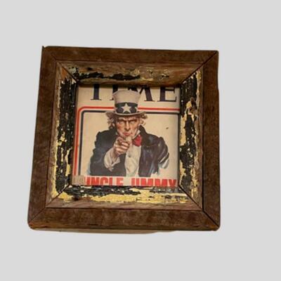 Vintage Time Magazine Uncle Sam Piece