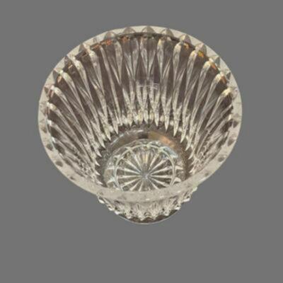 Block Crystal Chalet Poland Biscuit Footed Barrel - 8"