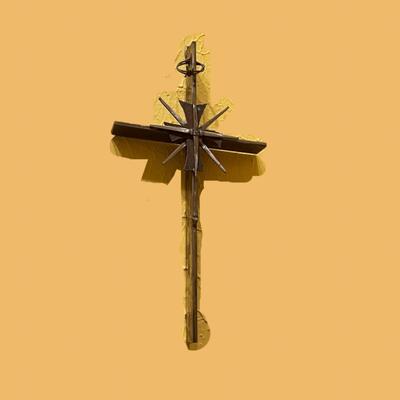 Tress Turner Original Metal Cross - 16"