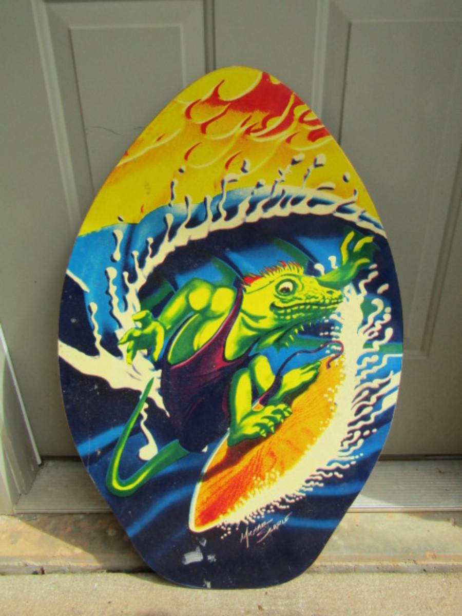 Michael Searle Wooden Boogie Board