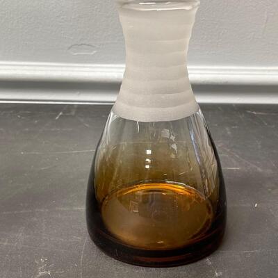 Vintage Glass Carafe Juice Decanter