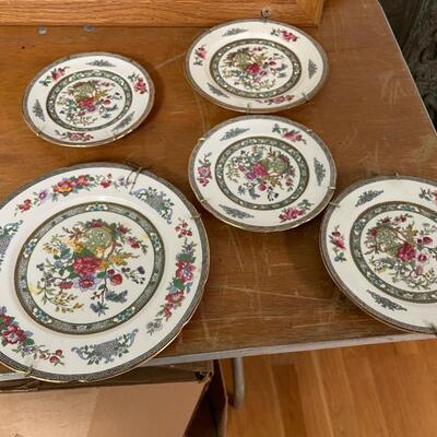 Five Paragon Tree of Kashmir Plates