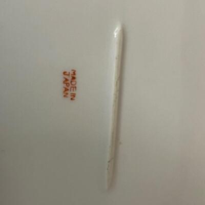 Vintage Noritake 9 Piece Plate Set