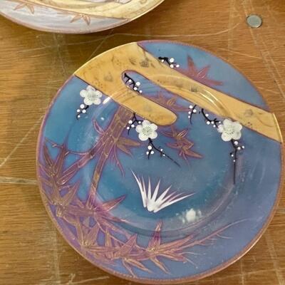 Vintage Japanese Lusterware. - 5 Pieces