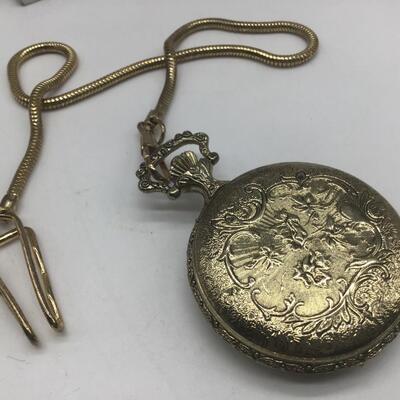 Firer Fighter Pocket watch and Chain. Tested