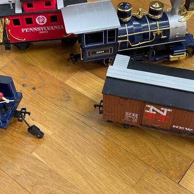 Scientific Toy G Gauge Pennsylvania 9714 COMPLETE TRAIN SET REMOTE & TRACK