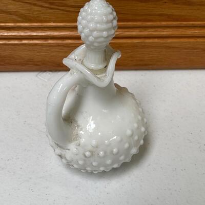 Vintage Avon Hobnail Decanter