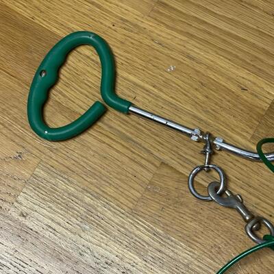 Dog Post and Cable