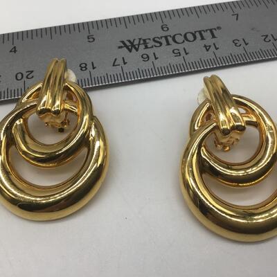 Napier Clip on Earrings