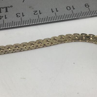 925 Chain Peru Gold Tone