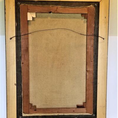 Lot #155  Original 19th Century Oil on Canvas Painting - Continental School