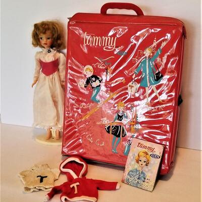 Lot #162  Vintage TAMMY Doll and Case