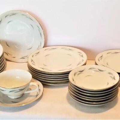 Lot #163  Vintage "Japan" MAJESTIC China Dinnerware set - MidCentury