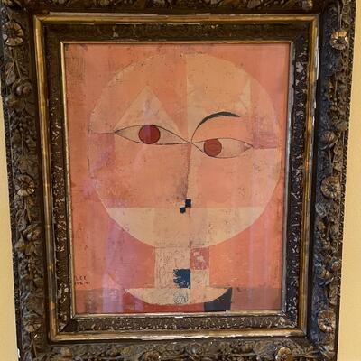 Framed Paul Klee - The Bauhaus Master