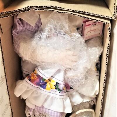 Lot #167  Never removed from box - Ashton Drake Porcelain Doll "Bridget"
