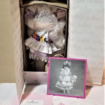 Lot #167  Never removed from box - Ashton Drake Porcelain Doll "Bridget"