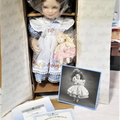 Lot #168  Ashton Drake Porcelain Bisque Doll - 1st in Series, never removed from box "Gwendolyn"