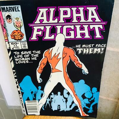 Lot of 7 ALPHA FLIGHT Comicx