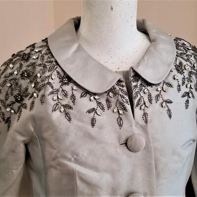 Lot #173  Stunning Vintage Suit - Hong Kong - Handset with Rhinestones