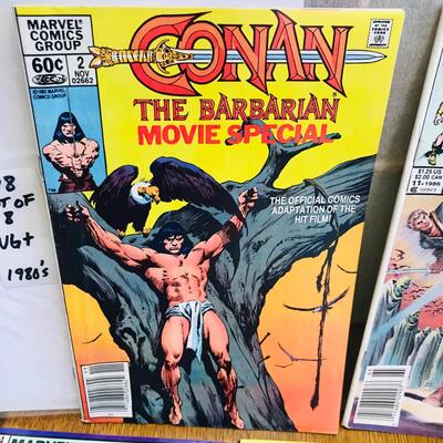 Lot of 8 CONAN