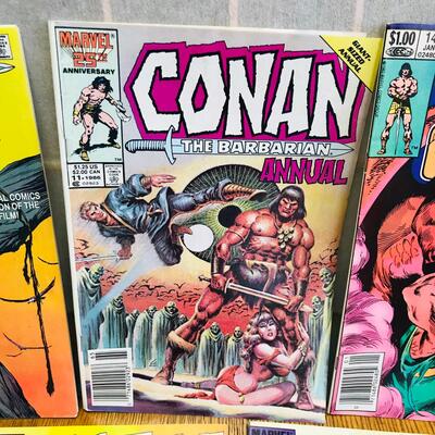 Lot of 8 CONAN