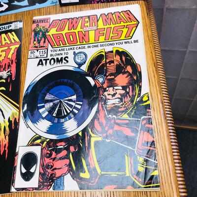 Lot of 6 POWER MAN & IRON FIST