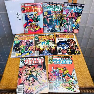 Lot of 6 POWER MAN & IRON FIST