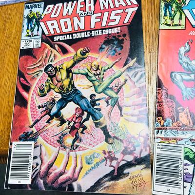 Lot of 6 POWER MAN & IRON FIST