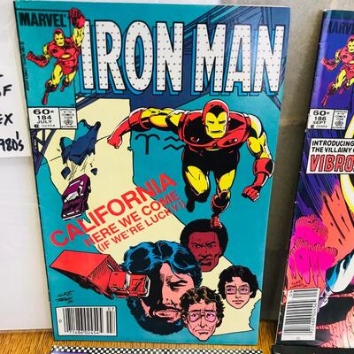 Lot of 4 IRON MAN