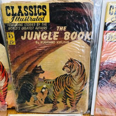 Lot of 14 CLASSICS ILLUSTRATED Comics