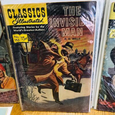 Lot of 14 CLASSICS ILLUSTRATED Comics