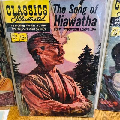 Lot of 14 CLASSICS ILLUSTRATED Comics