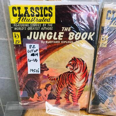 Lot of 14 CLASSICS ILLUSTRATED Comics