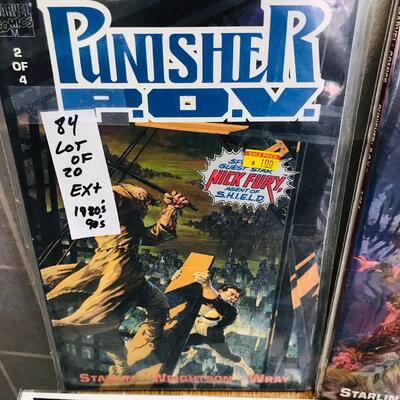 Lot of 20 The PUNISHER