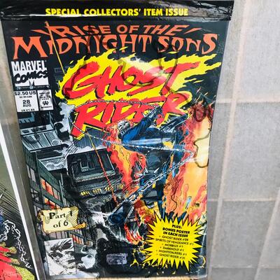 Lot of 7 GHOST RIDER