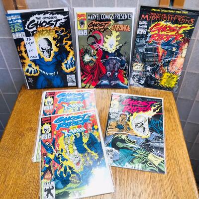 Lot of 7 GHOST RIDER